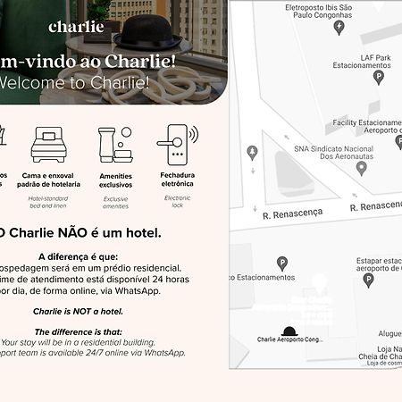 Charlie Aeroporto Congonhas Cgh Lejlighed São Paulo Eksteriør billede